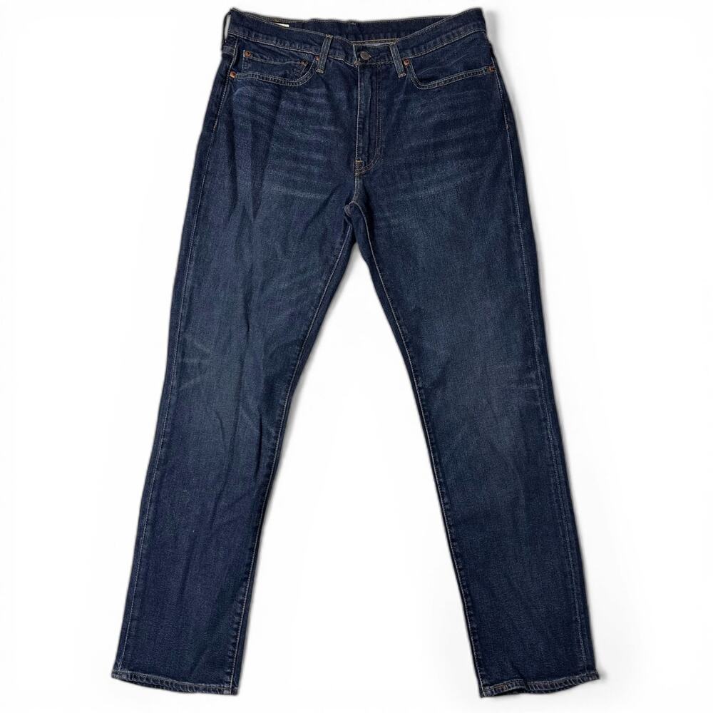 Levi's 511 Slim Fit Jeans Mens Size 34x32 Indigo Denim Dark Wash 04511-4580